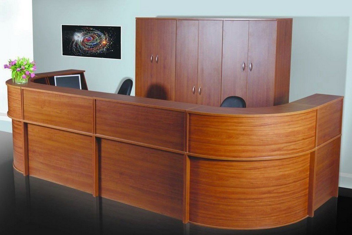 Стойка-ресепшн для офиса Эдем-1 - вид 2