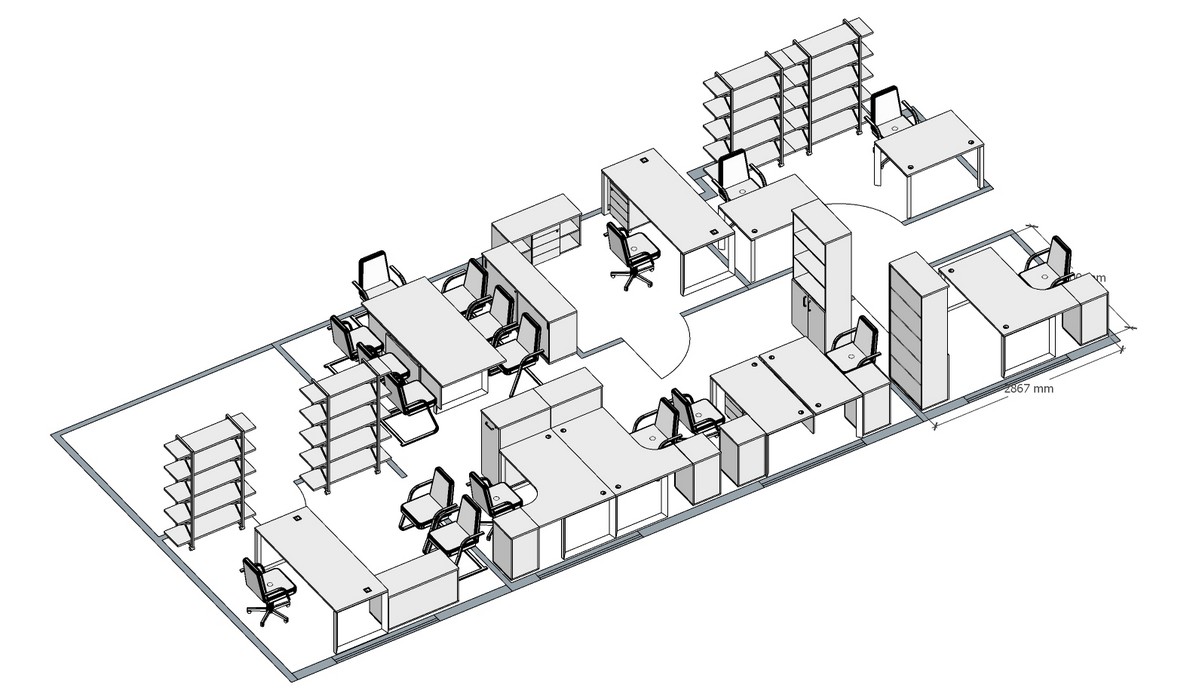 Мебель для персонала ONIX METALL - вид 9